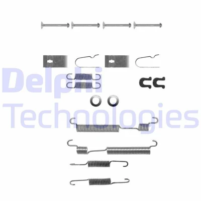 Billede af DELPHI LY1056 Tilbehørssæt, bremsebakker HONDA: CRX 3
