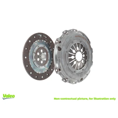 Billede af VALEO KIT2P 826524 Kobling med koblingstrykplade, uden centraludrykker koblingsskive 200 RENAULT: TWINGO 2, CLIO 3