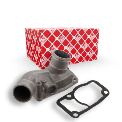 Billede af FEBI BILSTEIN 33488 Termostat 107, 92 med pakning hus OPEL: Astra G Caravan, CC