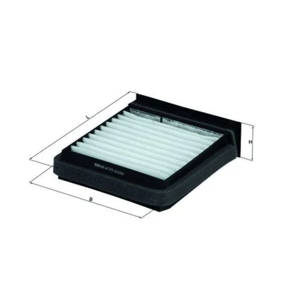 Billede af MAHLE ORIGINAL LA 376 Kabinefilter Partikelfilter 200,0 176 51,0 VOLVO: V40 Stationcar, S40 I, MITSUBISHI: Carisma Hatchback