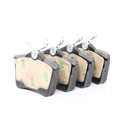 Billede af VALEO 302116 Bremseklodser FIRST bagaksel Ekskl. slidadvarselskontakt med anti knirke plade CITROËN: C4 II Hatchback, Berlingo II, DS4 Hatchback