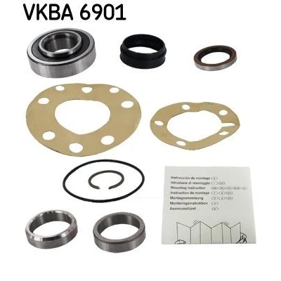 Billede af SKF VKBA 6901 Hjullejesæt med pakdåse 90 TOYOTA: HILUX 3 Pick up, 6 5 up