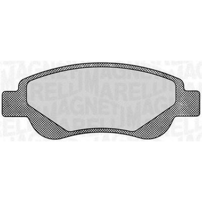 Billede af MAGNETI MARELLI 363916060172 Bremseklodser TOYOTA: Aygo, CITROËN: C1 I, II, PEUGEOT: 107 Hatchback, 108 Hatchback
