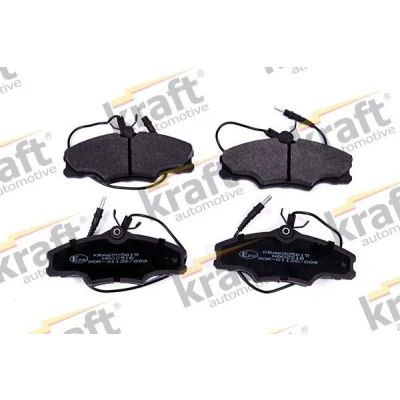 Billede af KRAFT 6005615 Bremseklodser foraksel Inkl. slidadvarselskontakt PEUGEOT: 406 Stationcar, Sedan