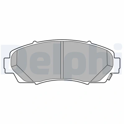 Billede af DELPHI LP3613 Bremseklodser med akustisk advarsel for slid anti knirke plade tilbehør HONDA: CR V 5