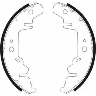Billede af ABE C00318ABE Bremsebakker bagaksel 250 57 CHRYSLER: VOYAGER 4