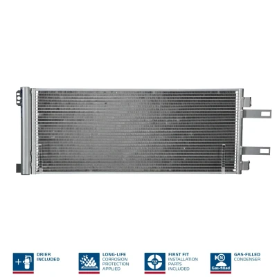 Billede af NISSENS 94986 Kondensator med tørrer Aluminium 710 R 134a FIAT: Ducato III Ladvogn / Chassis, Bus