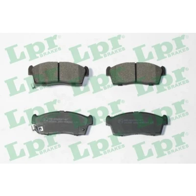 Billede af LPR 05P2341 Bremseklodser PEUGEOT: iOn Hatchback, MITSUBISHI: i, CITROËN: C Zero Hatchback