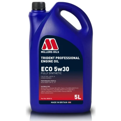 Billede af Millers Oils Trident Professional ECO 5W 30 5l Motorolie 8058 5 FORD: FIESTA 6, C Max 2, FOCUS 3 Turnier, RENAULT: MEGANE Grandtour, Clio 4, 4
