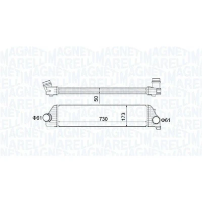 Billede af MAGNETI MARELLI 351319205410 Intercooler
