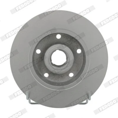 Billede af FERODO PREMIER Coat+ disc DDF830C 1 Bremseskiver 245 10 5 fuldstændigt coatet med hjulbolte, uden ABS sensorring AUDI: A4 B5 Avant, Sedan