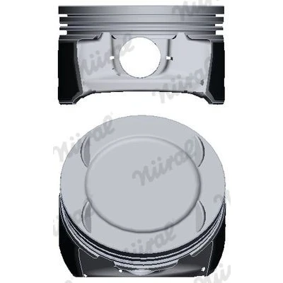 Billede af NÜRAL 87 429507 00 Motor Stempel 73,9 Elastoval OPEL: Astra H TwinTop, Corsa D Hatchback
