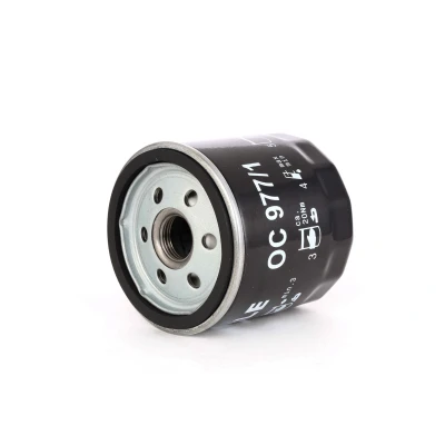 Billede af MAHLE ORIGINAL OC 977/1 Oliefilter med en returløbs stop ventil Påskruet filter SEAT: IBIZA 4 ST, Arona, 5, SKODA: Kodiaq, Rapid Hatchback