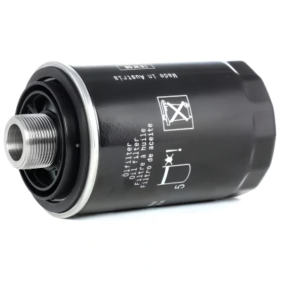 Billede af MAHLE ORIGINAL OC 456 Oliefilter med to returløbs stop ventiler, en ventil Påskruet filter VOLKSWAGEN: CC, Golf 6, 5