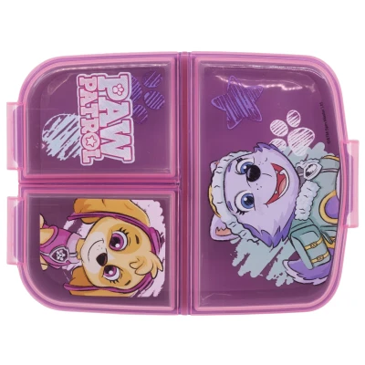 Billede af Madkasse med rum The Paw Patrol Girl Sketch Essence 19,5 x 16,5 6,7