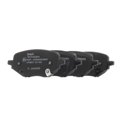 Billede af DELPHI LP3801 Bremseklodser med akustisk advarsel for slid anti knirke plade uden tilbehør MG: MG HS