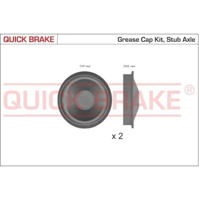 Billede af QUICK BRAKE 9828K Kappe, hjulleje 59