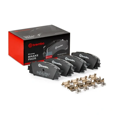 Billede af BREMBO P 83 141 Bremseklodser med akustisk advarsel for slid tilbehør TOYOTA: Yaris III Hatchback, II Corolla X Sedan