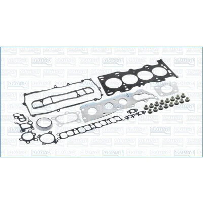 Billede af AJUSA 52277700 Pakningssæt, topstykke MULTILAYER STEEL