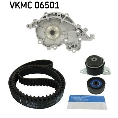 Billede af SKF VKMC 06501 Vandpumpe + Tandremssæt 163