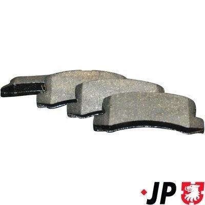 Billede af JP GROUP 4863700210 Bremseklodser bagaksel med akustisk advarsel for slid TOYOTA: Corolla VIII Compact, Liftback, Avensis I Stationcar