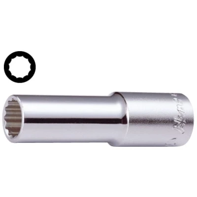 Billede af HANS 4302M/29 Skraldenøgleindsats (Hexagon) Tolvkant 29 Lang