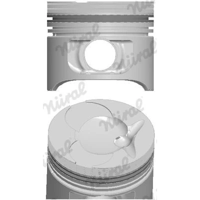 Billede af NÜRAL 87 743100 10 Motor Stempel 89 med stempelringholder