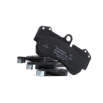Billede af BOSCH 0 986 424 740 Bremseklodser Low Metallic med anti knirke plade VOLKSWAGEN: Touareg I, PORSCHE: Cayenne