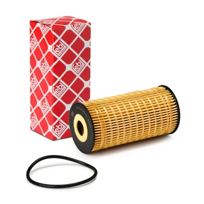 Billede af FEBI BILSTEIN 37319 Oliefilter med tætningsring Filterindsats RENAULT: GRAND SCENIC 3, MEGANE 3 Grandtour, Kadjar, NISSAN: Qashqai 2