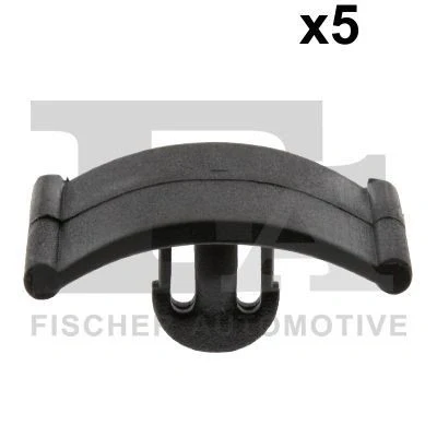 Billede af FA1 12 10004.5 Clips, side /beskyttelseslister sort OPEL: Kadett E CC, Astra G CC