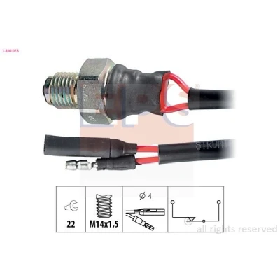 Billede af EPS 1.860.078 Kontakt, baklygte Made in Italy OE Equivalent