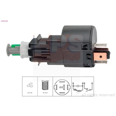 Billede af EPS 1.810.163 Bremselyskontakt mekanisk Made in Italy OE Equivalent OPEL: Meriva A