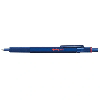 Billede af rotring Rapid Pro Ballpoint Pen Chrome with Refill M Blue
