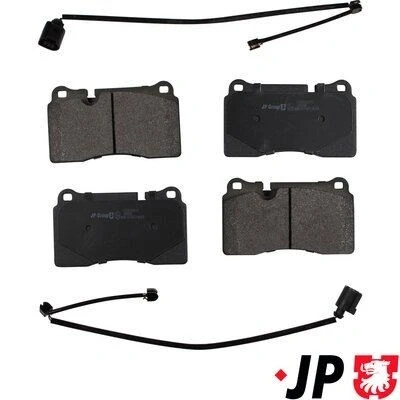 Billede af JP GROUP 1163606810 Bremseklodser foraksel Forberedt til slidindikator SEAT: Leon III ST, Hatchback, ST Van / Stationcar