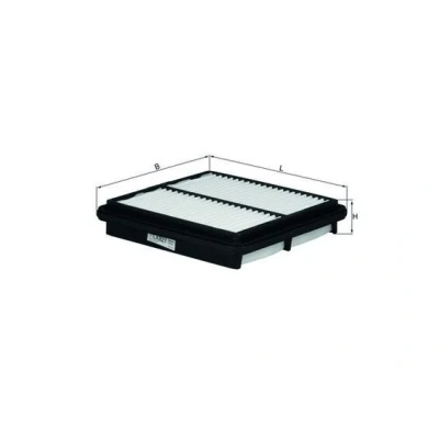 Billede af MAHLE ORIGINAL LX 827 Luftfilter 40,0 203 212,5 Filterindsats