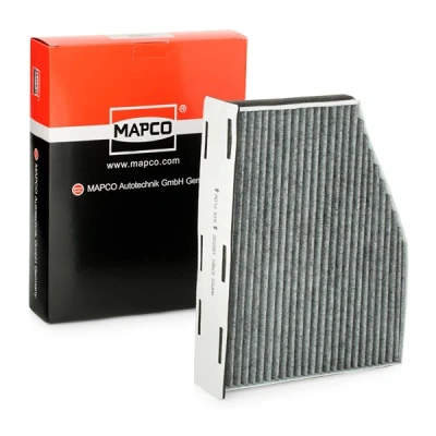 Billede af MAPCO 67801 Kabinefilter Aktivkulfilter 288 215 34 Femkantet VOLKSWAGEN: Passat CC, B6 Variant, B7 SKODA: Octavia 2 Combi