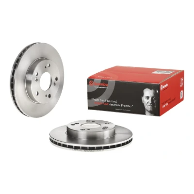 Billede af BREMBO 09.6753.30 Bremseskiver 260 23 5 indvendigt ventileret med skruer HONDA: CIVIC 7 Hatchback
