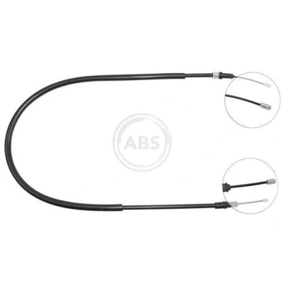 Billede af A.B.S. K12286 Håndbremsekabel 1247 Skivebremse til venstre /højrestyring