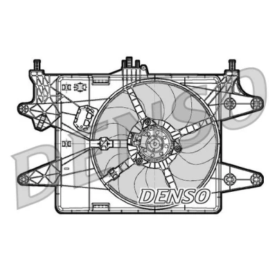 Billede af DENSO DER09081 Køleventilator 383 12 340