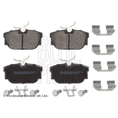 Billede af BLUE PRINT ADV184237 Bremseklodser bagaksel med befæstelsesmateriale VOLKSWAGEN: TRANSPORTER 4, 4 Bus