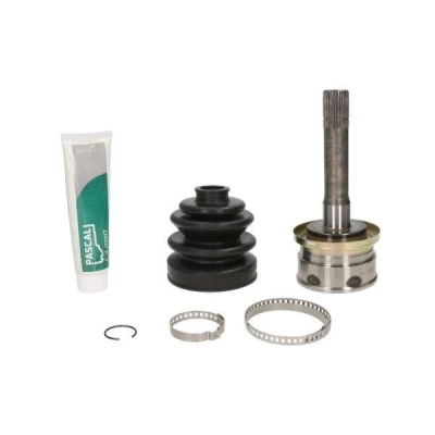 Billede af PASCAL G13075PC Knokkelled hjulsidet med gummi manchet