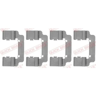Billede af QUICK BRAKE 109 1777 Tilbehørssæt, skivebremsebelægning OPEL: Insignia A Sports Tourer, Hatchback
