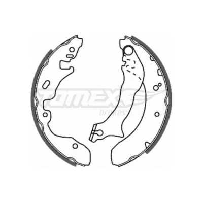 Billede af TOMEX brakes TX 20 84 Bremsebakker bagaksel 228 44 FORD: MONDEO 1 Kombi