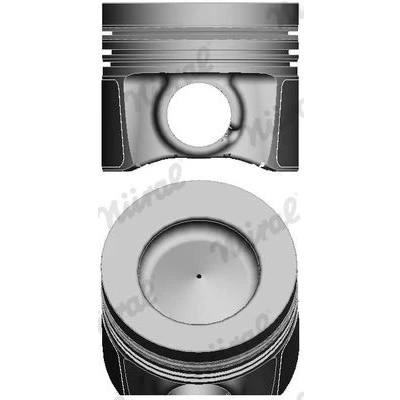 Billede af NÜRAL 87 444100 00 Motor Stempel 79,5 med kølekanal, stempelringholder, til Trapez plejlstang VOLKSWAGEN: Golf 7