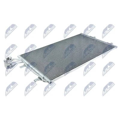 Billede af NTY CCS VV 010 Kondensator uden tørrer Aluminium 660mm VOLVO: V50