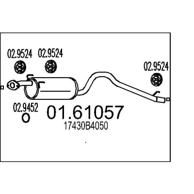 Billede af MTS 01.61057 Lydpotte 1500