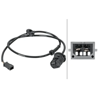 Billede af HELLA 6PU 012 806 791 ABS Sensor Induktiv 2 930 AUDI: A6 C5 Sedan, C4 Avant