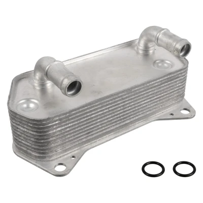 Billede af FEBI BILSTEIN 108950 Olieradiator med pakning VOLKSWAGEN: GOLF 6, Touran I, Passat B7 Variant, SEAT: Leon II Hatchback, AUDI: A3 Hatchback
