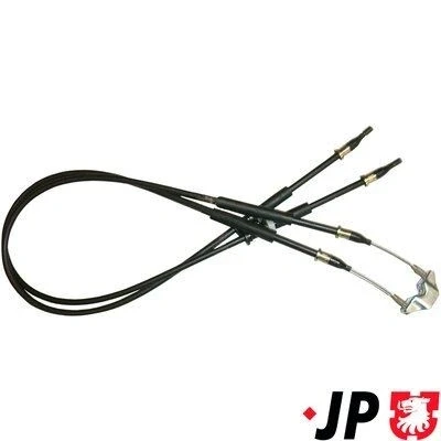 Billede af JP GROUP 1270302800 Håndbremsekabel bag, midten 1252/1060x2 Tromlebremse OPEL: Astra G Caravan, Zafira A, CC