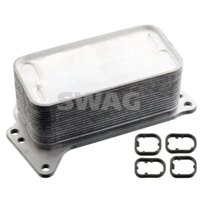 Billede af SWAG 20 10 5959 Olieradiator med pakninger BMW: 5 Touring, 3 GT